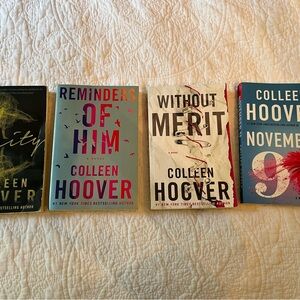Four of Colleen Hoover’s Best Sellers